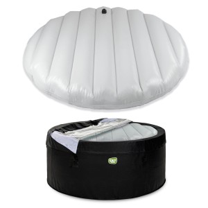 pompowana pokrywa dmuchany pokrowiec termiczna izoluje balia spa  Exit 135cm