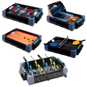 Stół gra mini PIŁKARZYKI tenis CYMBERGAJ 5w1 UMBRO 