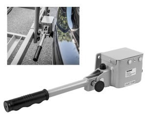 Uchwyt zacisk szybkozłączka szybkozłącze  do bagażnika na hak kule Eufab 