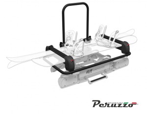 Bagażnik na narty GP1000 Peruzzo do bagażnika rowerowego na hak pure instinct 