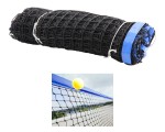 Profesjonalna siatka do tenisa plażowego beach tennis linka stalowa 8,5m oczko 45mm