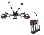 Bagażnik SPINDER TX2 SX2 Classic na 2 +1 rowery składany uchylny na hak 