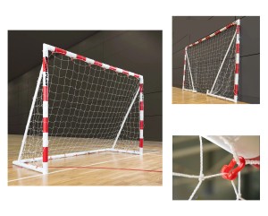 Bramka Quickplay do piłki ręcznej Q-Fold handball 3x2 m składana na płasko