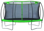 Trampolina Superstar Best Sporting z siatką zielona 366cm XL
