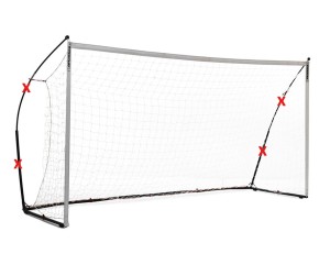 Siatka zamienna do bramki piłkarskiej Quickplay Kickster Elite 5 x 2 m 