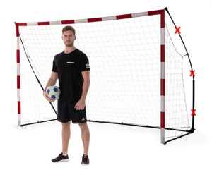 siatka do bramki do piłki ręcznej handball Senior 3 x 2 m  Quickplay 