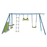 Huśtawka dziecięca XNS009 Sandora 6 funkcji w 1 z ramą