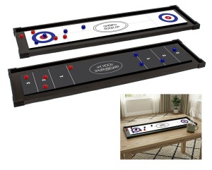 Towarzyska gra planszowa My Hood Shuffleboard i curling