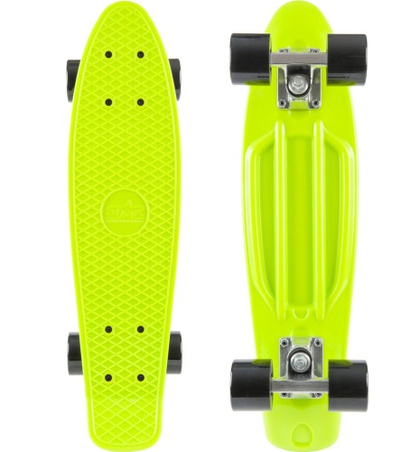 Deskorolka retro BikeStar lemon green