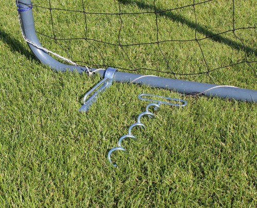 Kotwy do bramek piłkarskich wykonanych z rury o średnicy 30 - 40 mm