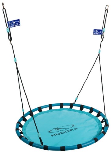 huśtawka gniazdo Hudora niebieska 120 cm