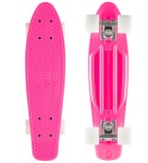 Deskorolka Retro fiszka Pink-White Bike Star