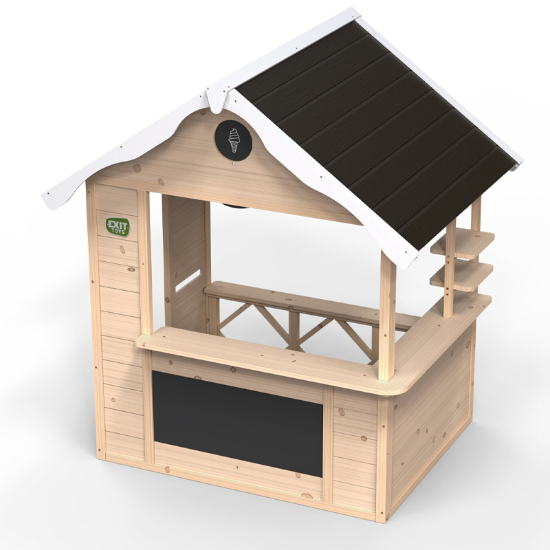 drewniany domek exit Hika