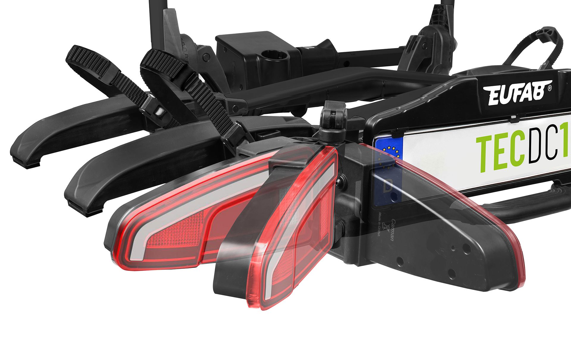 Bagażnik rowerowy TECDC1+ EUFAB_światła LED
