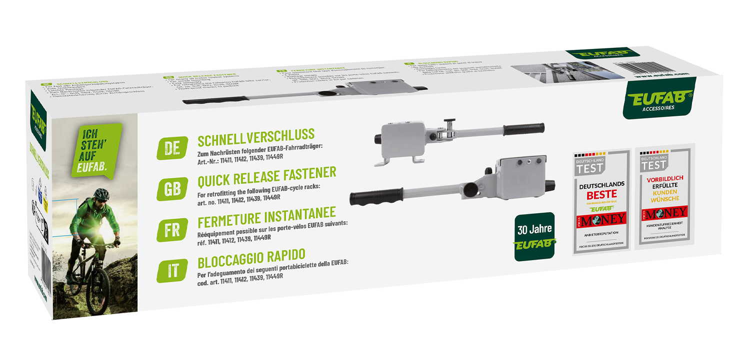 szybkozłączka zacisk do bagażników Eufab Carlo Jamo