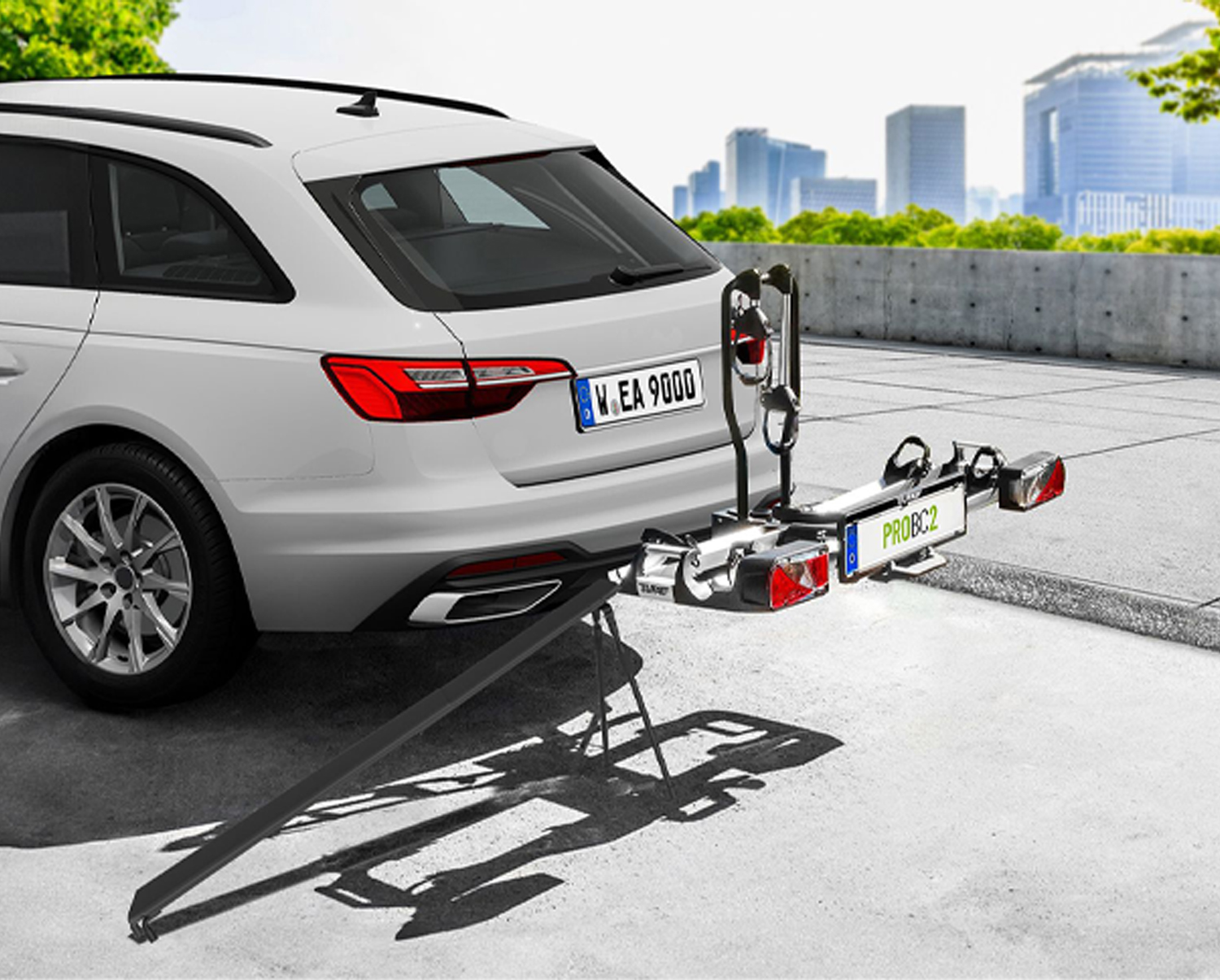 uniwersalna szyna najazdowa rampa bagażników Eufab